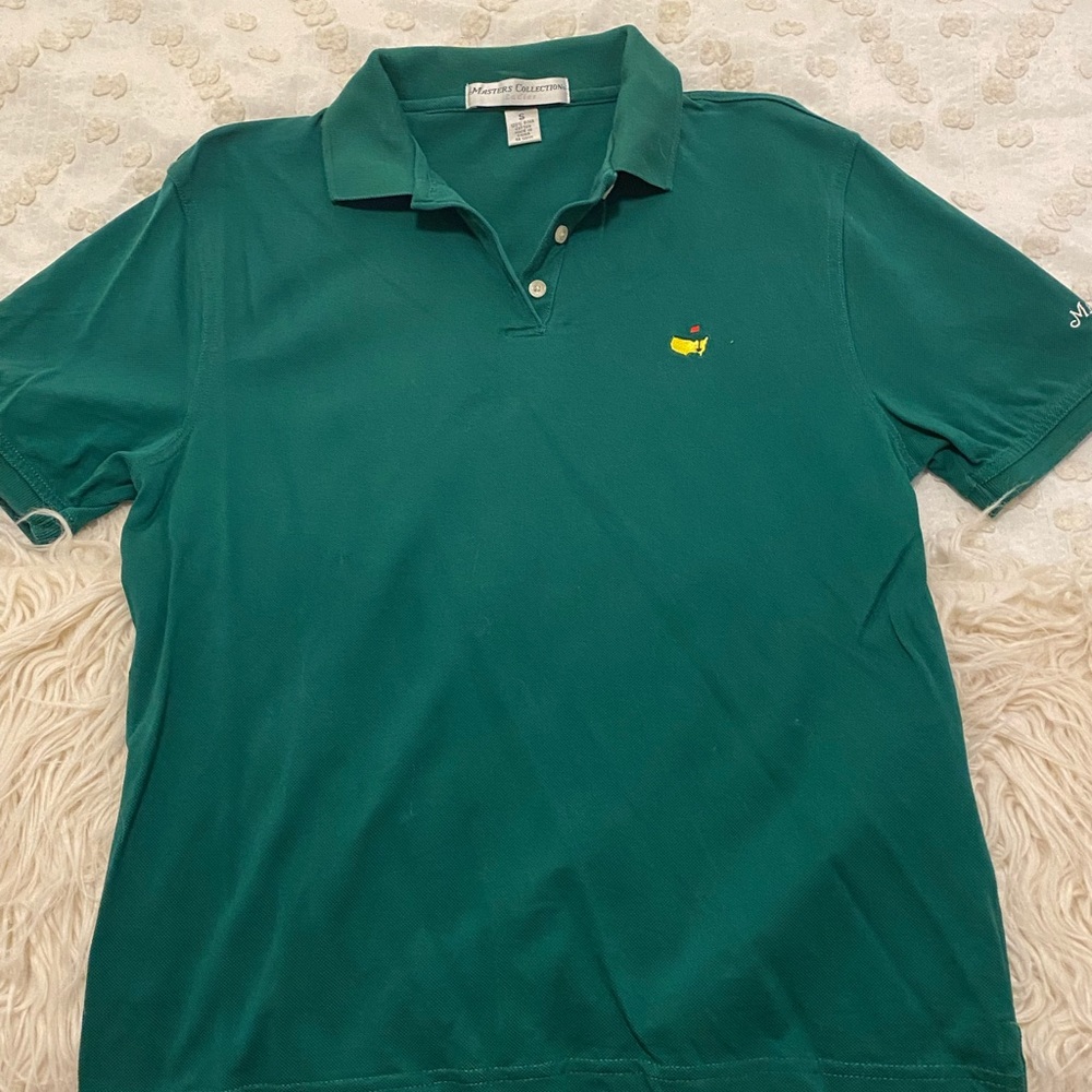 Green Masters Augusta National Golf vintage polo - women’s